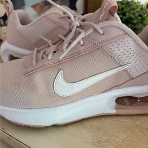 Nike Women's Blush and White Athletic Shoes